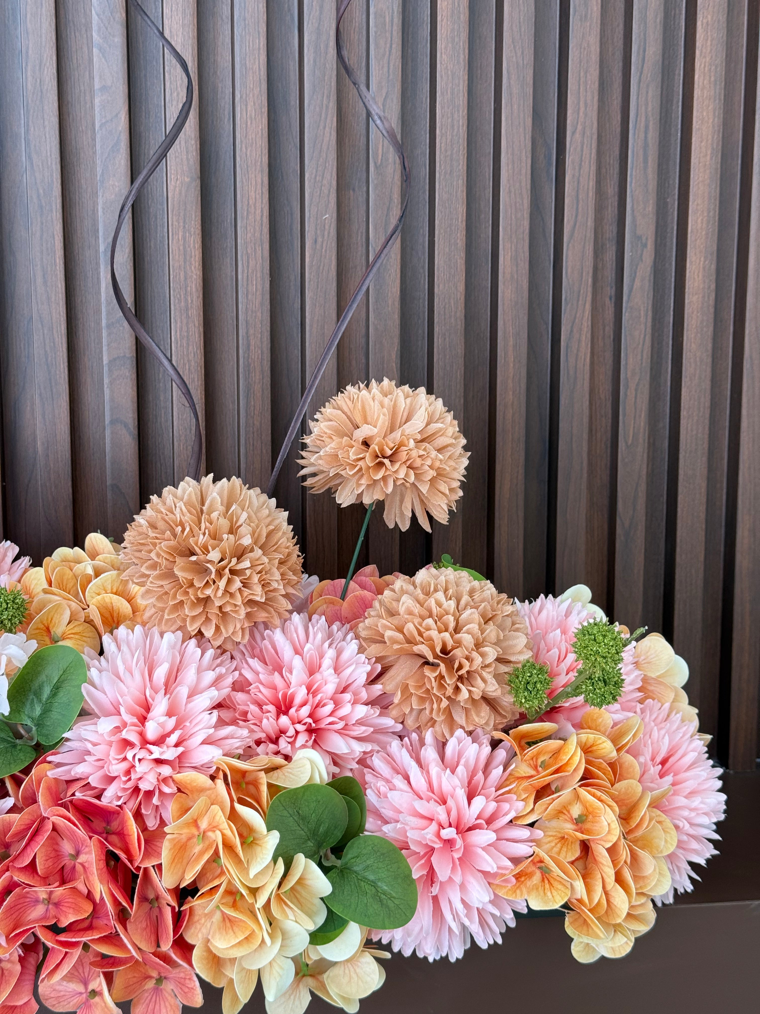 artificial flower arrangement 2